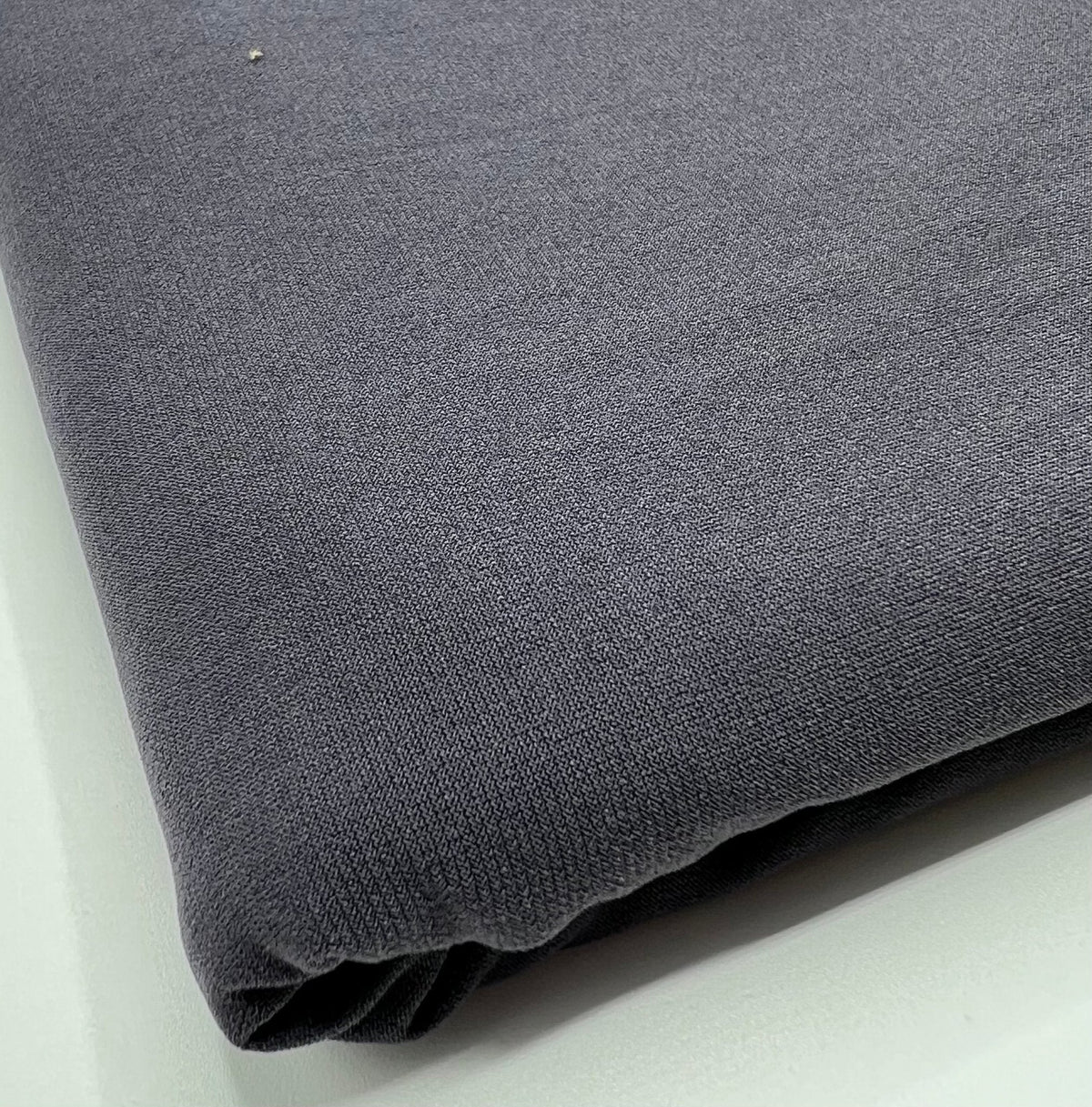 Plain Dark Grey ITY Fabric 4 Way Stretch