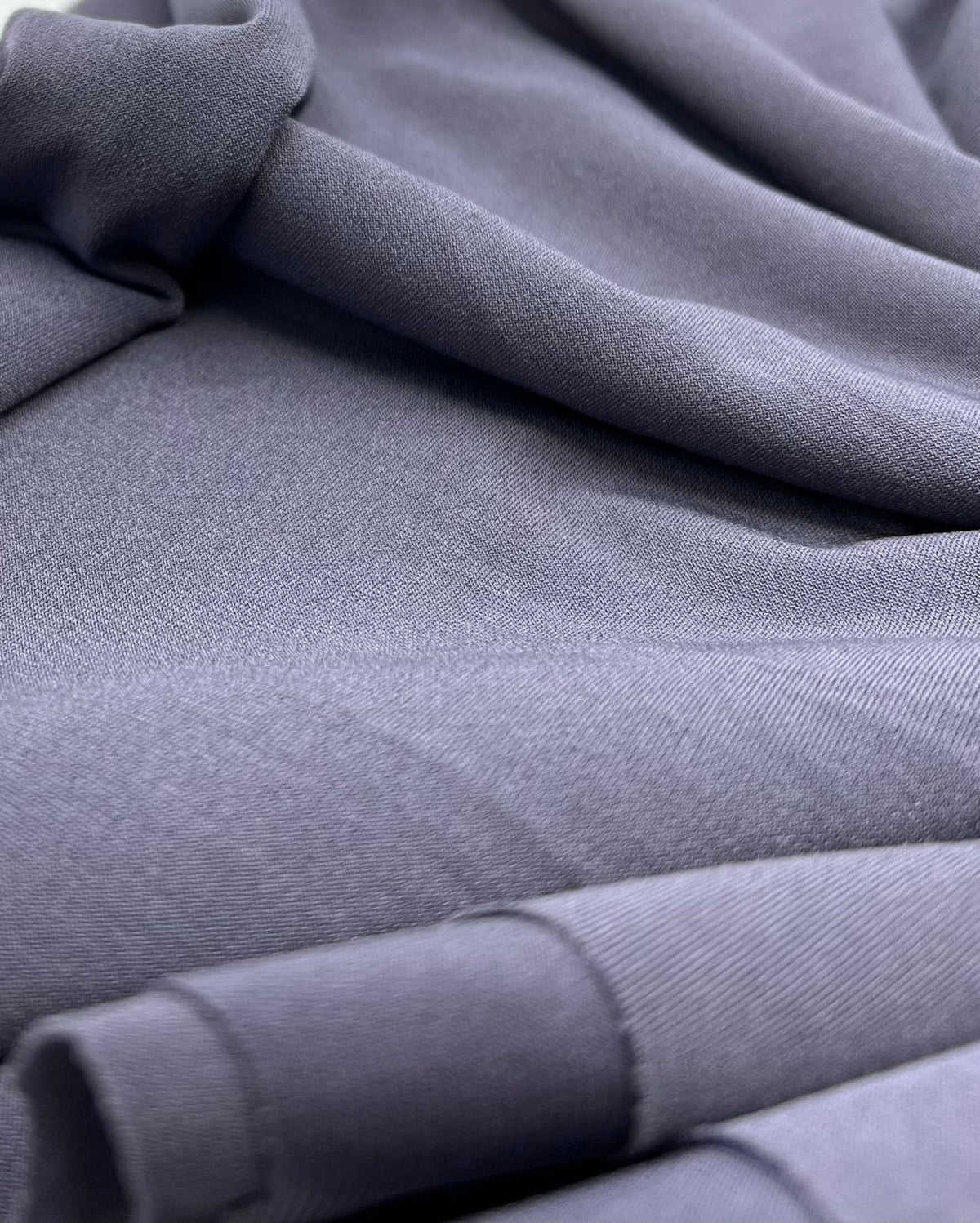 Plain Dark Grey ITY Fabric 4 Way Stretch