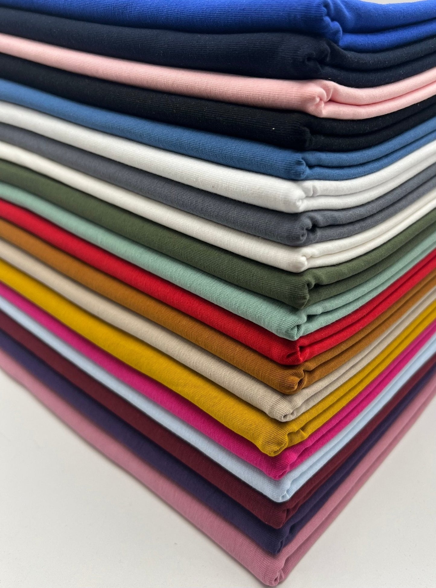 Dark Purple Cotton Stretch Jersey 240 GSM 92/8 Lycra 4 Way Stretch