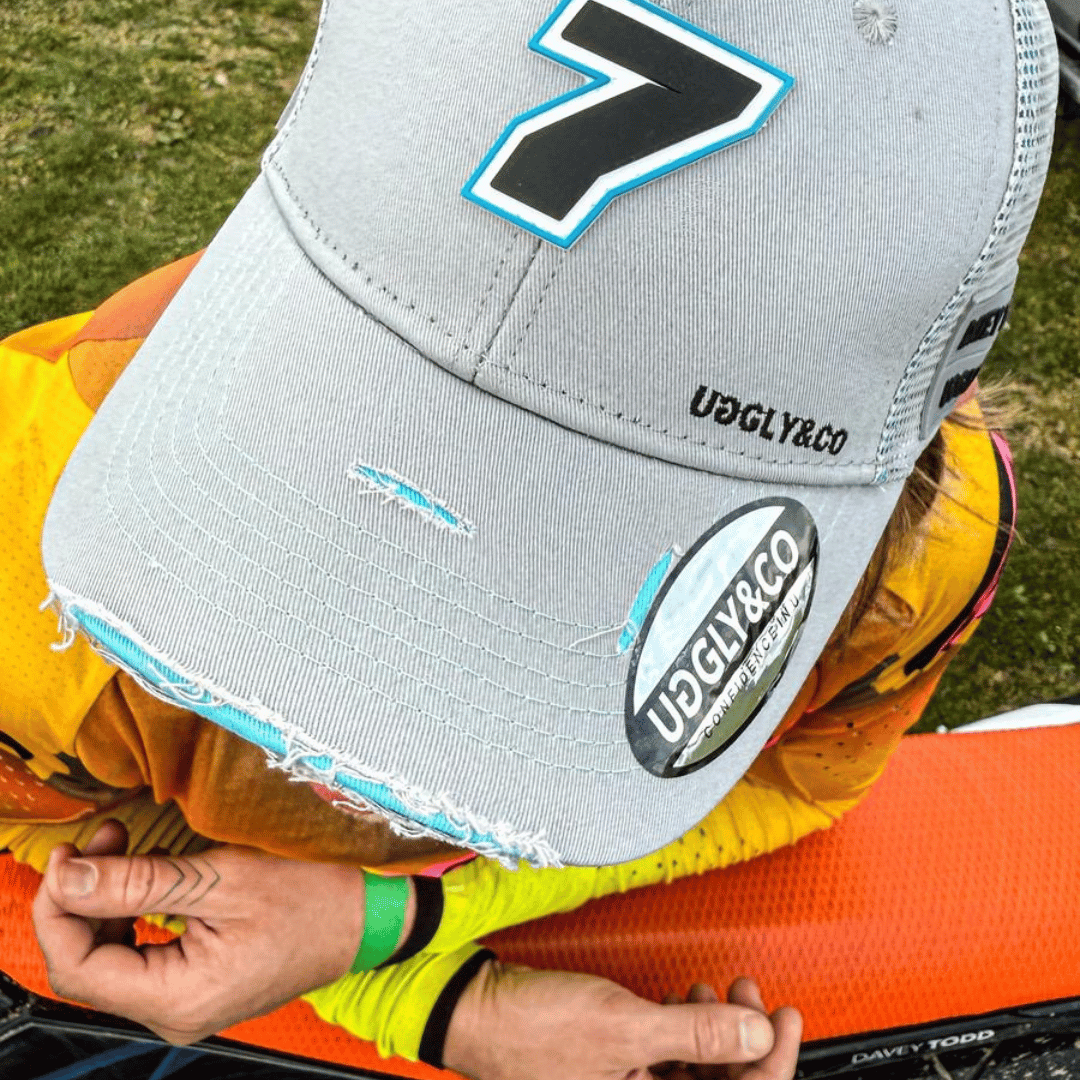 Official Davey Todd Merchandise Trucker Hat - Steel Grey
