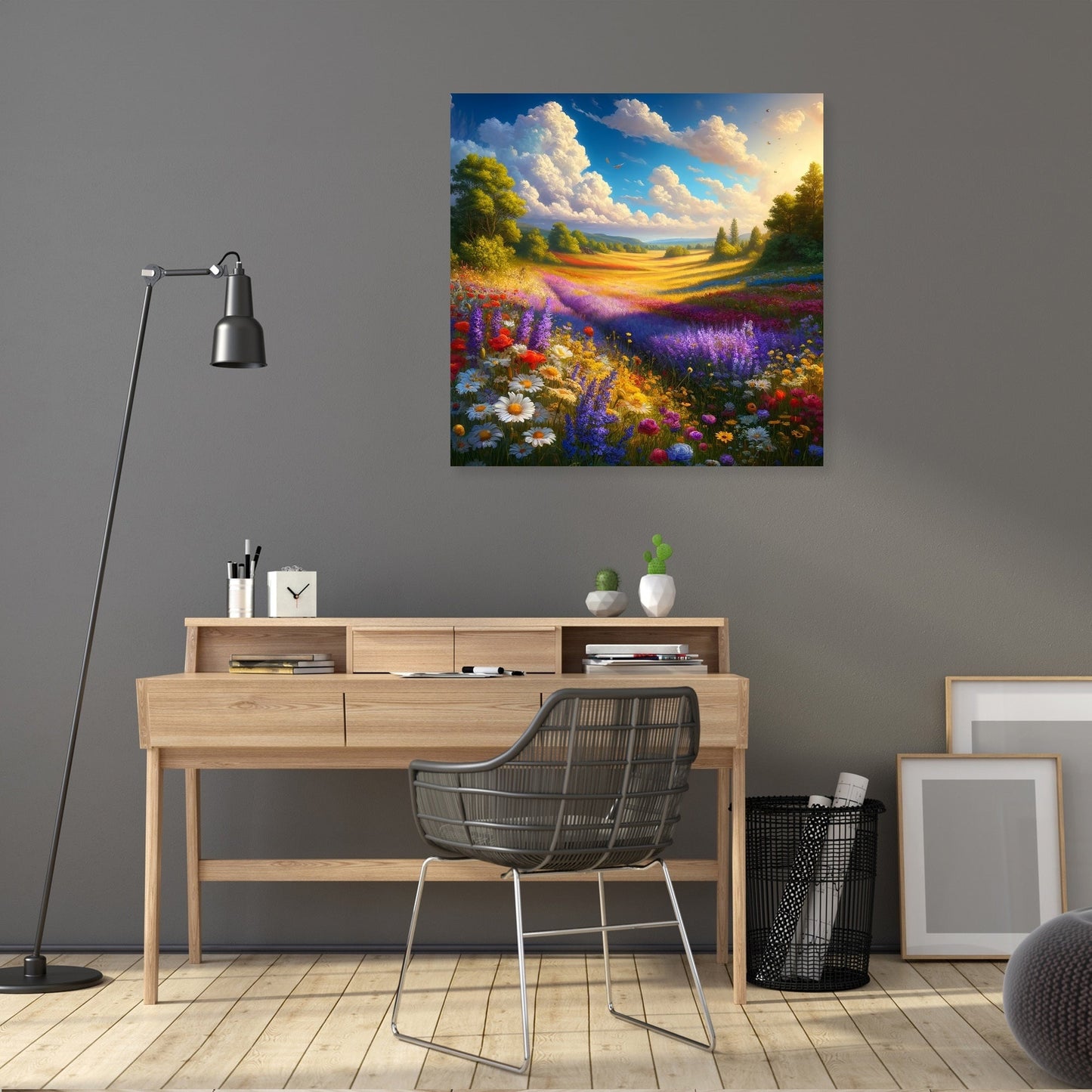 Meadow Whispers Summer Canvas