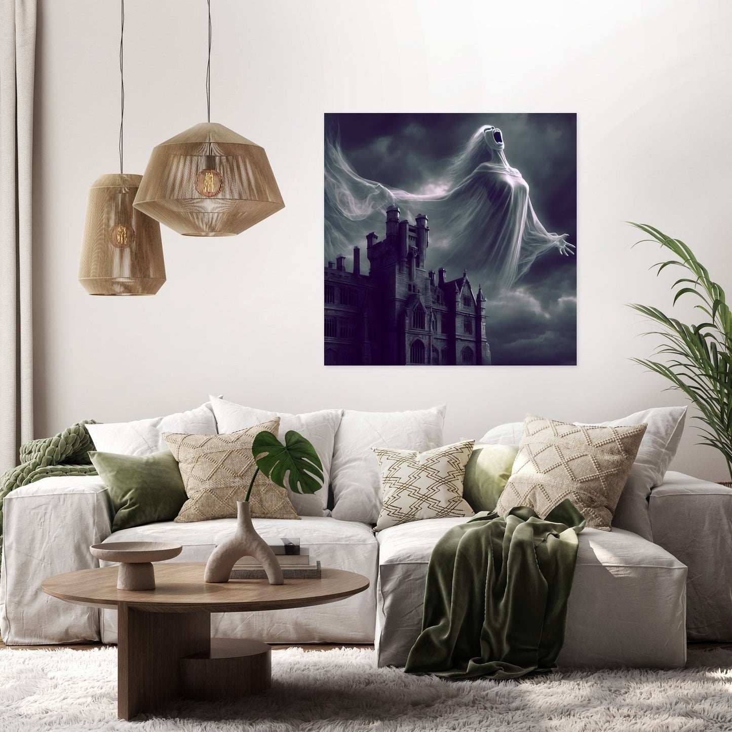 Haunting Echoes Banshee Canvas