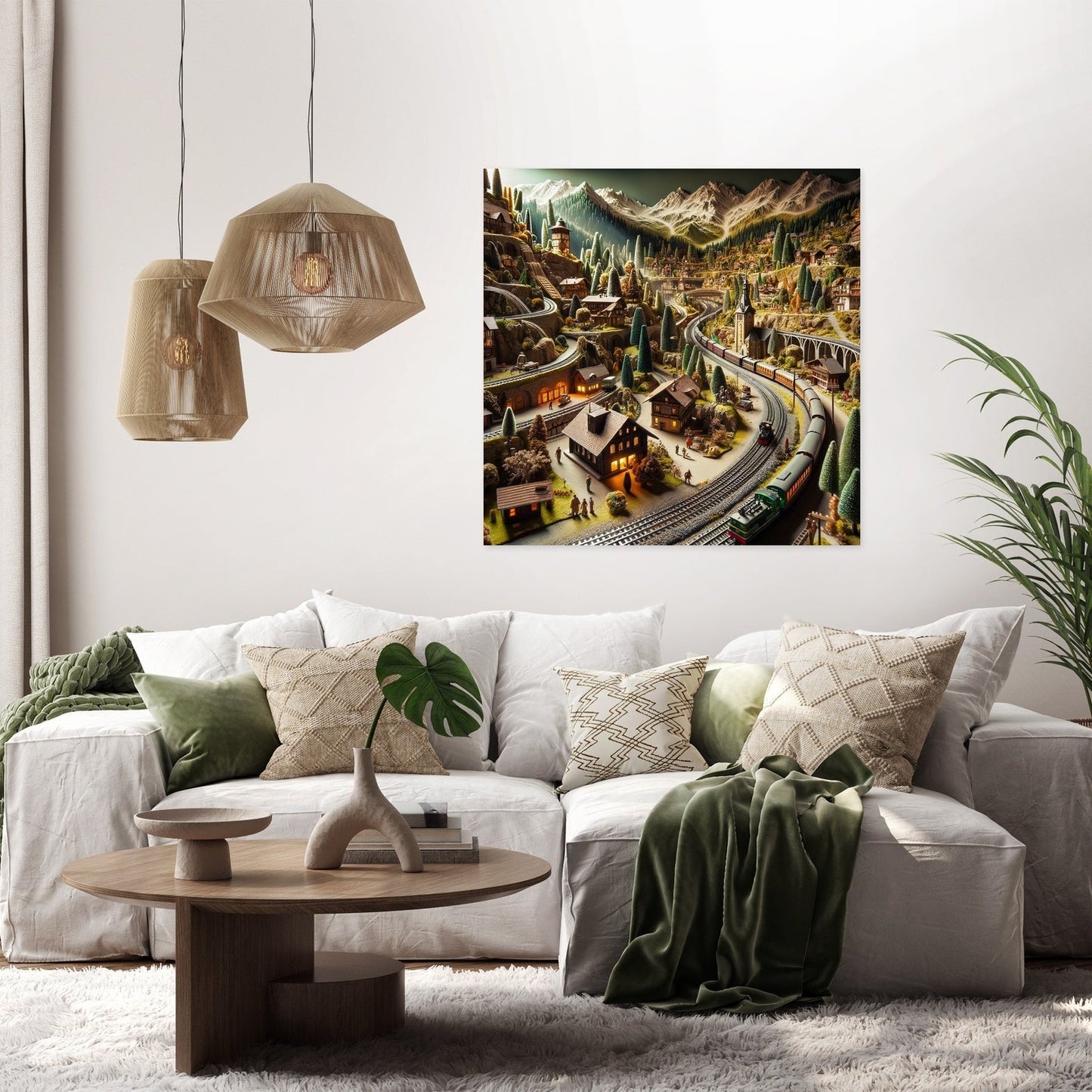 Miniature World Canvas