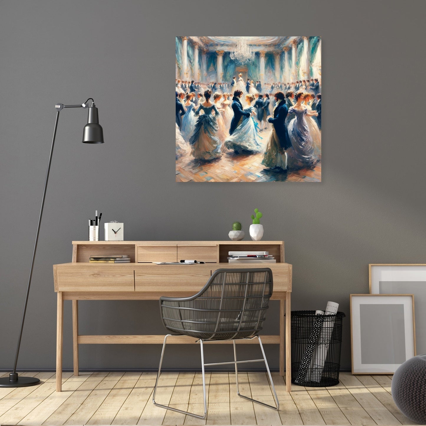 Whimsical Encounter Canvas