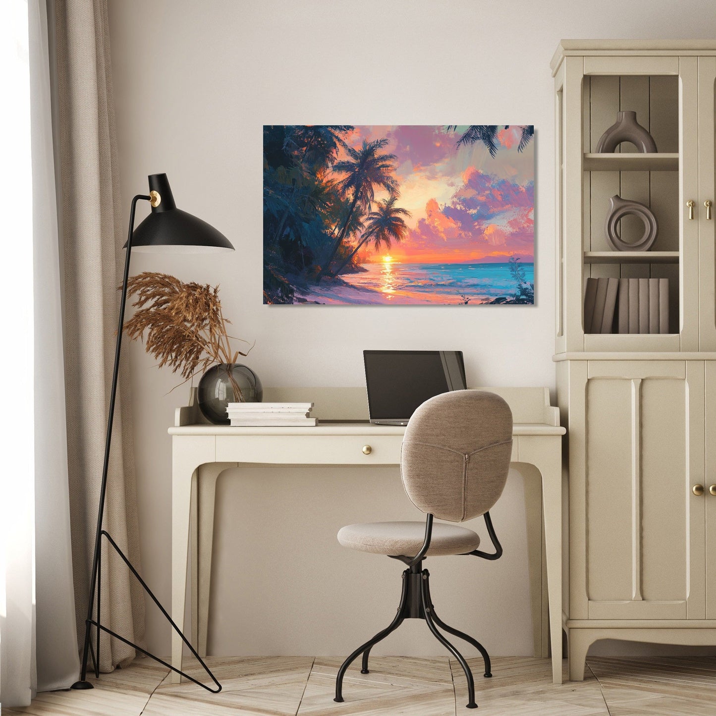 Tropical Sunrise Bliss Canvas