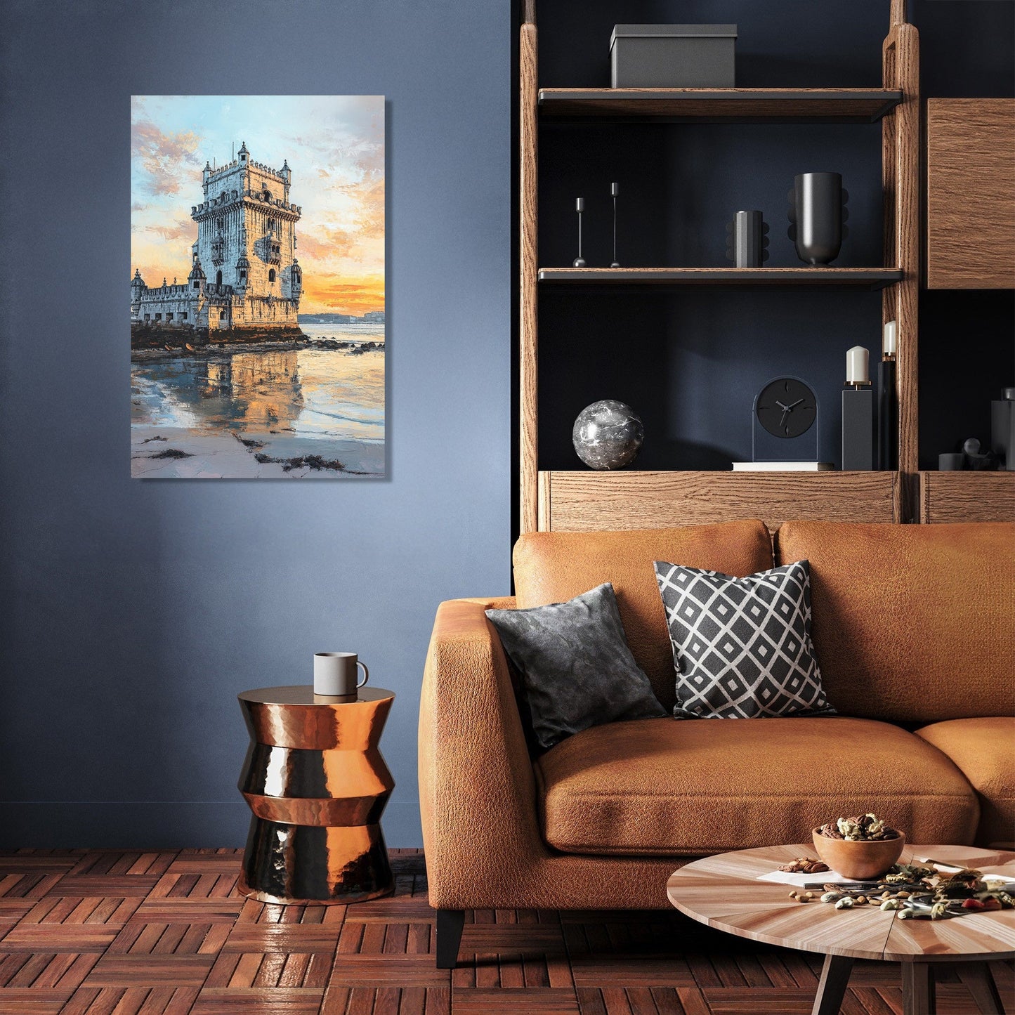 Belém Tower Sunrise Canvas