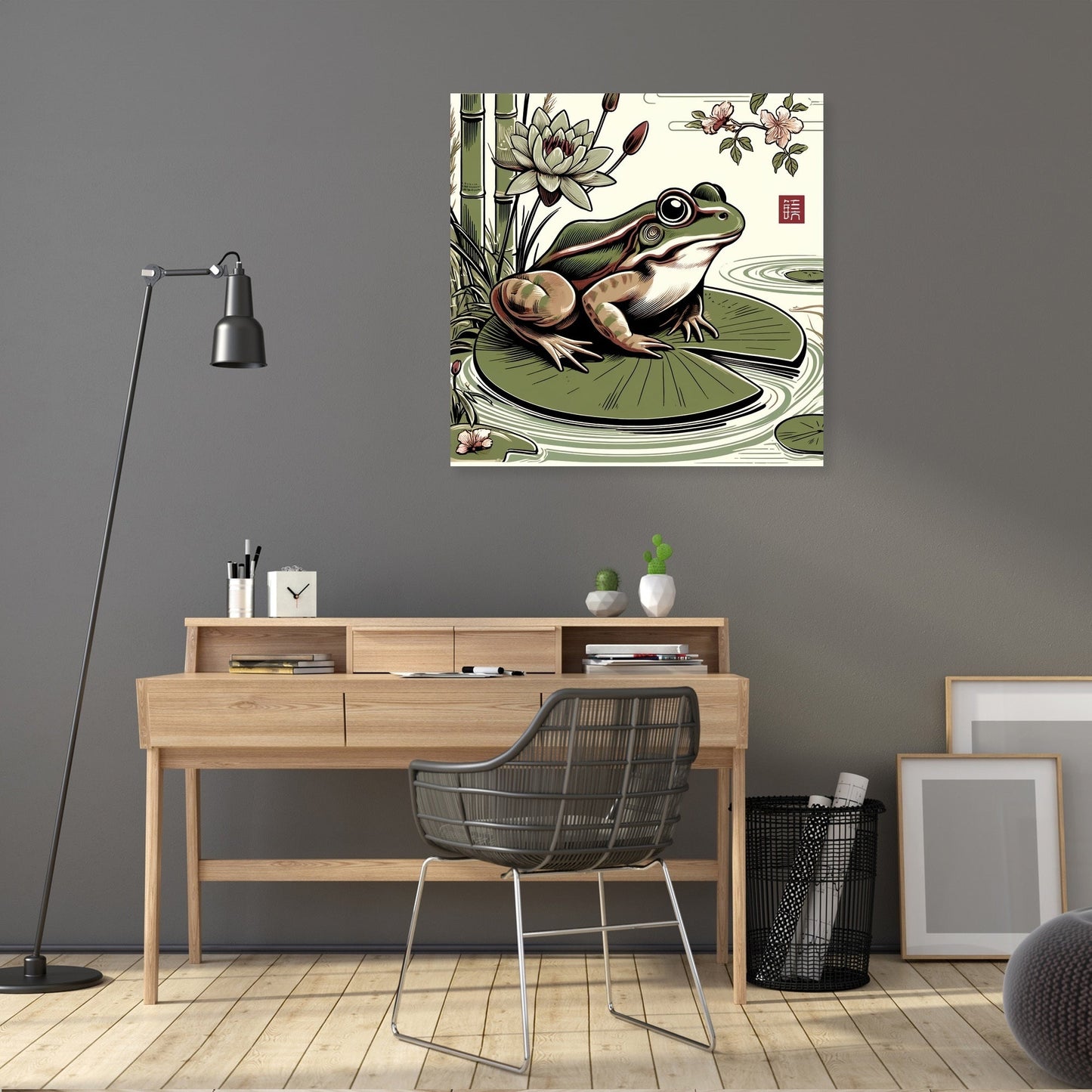 Tranquil Frog Canvas