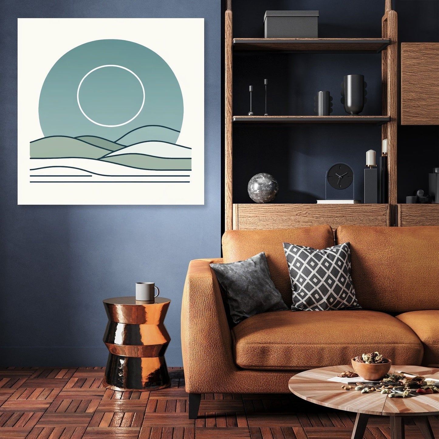 Subtle Harmony Canvas