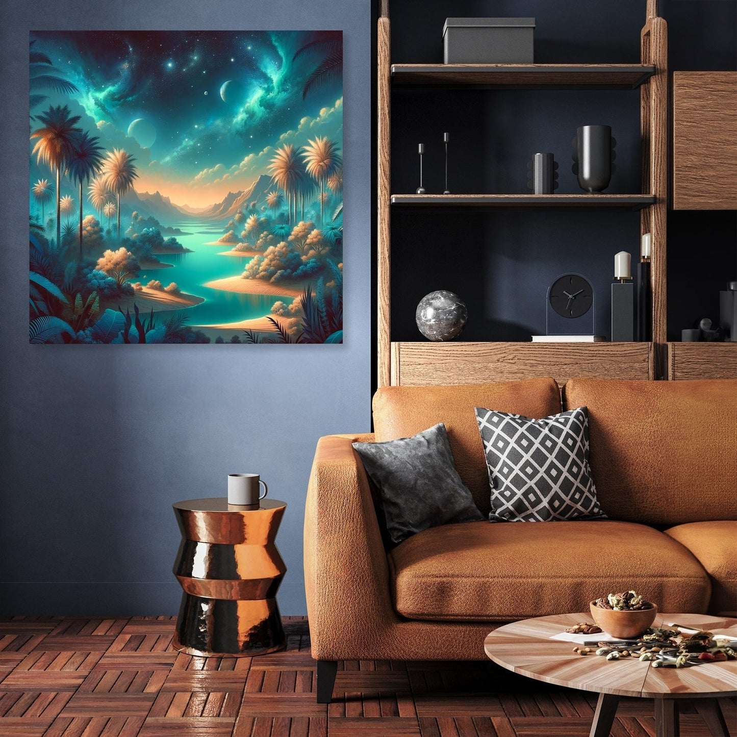 Celestial Oasis Canvas