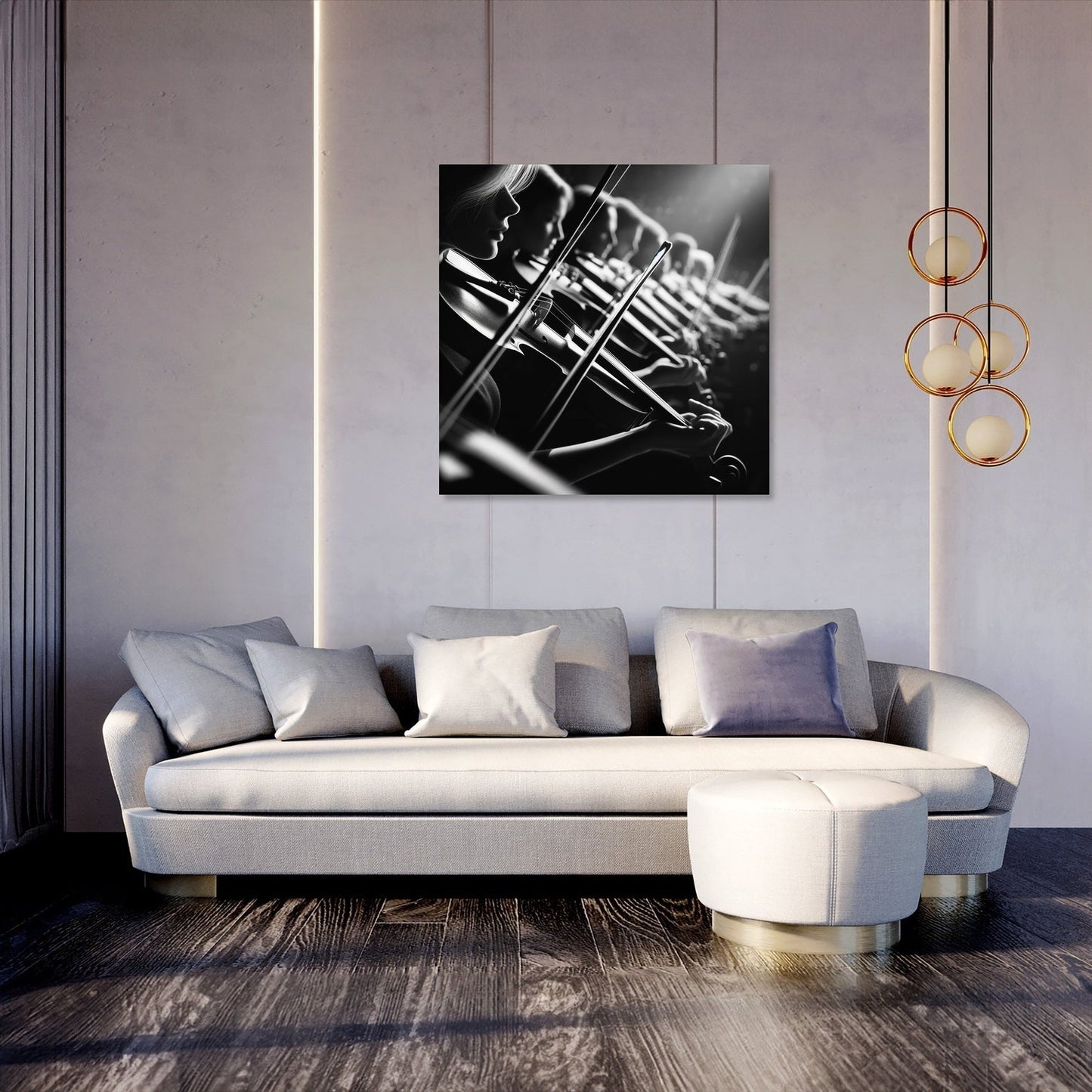 Harmony in Strings Canvas