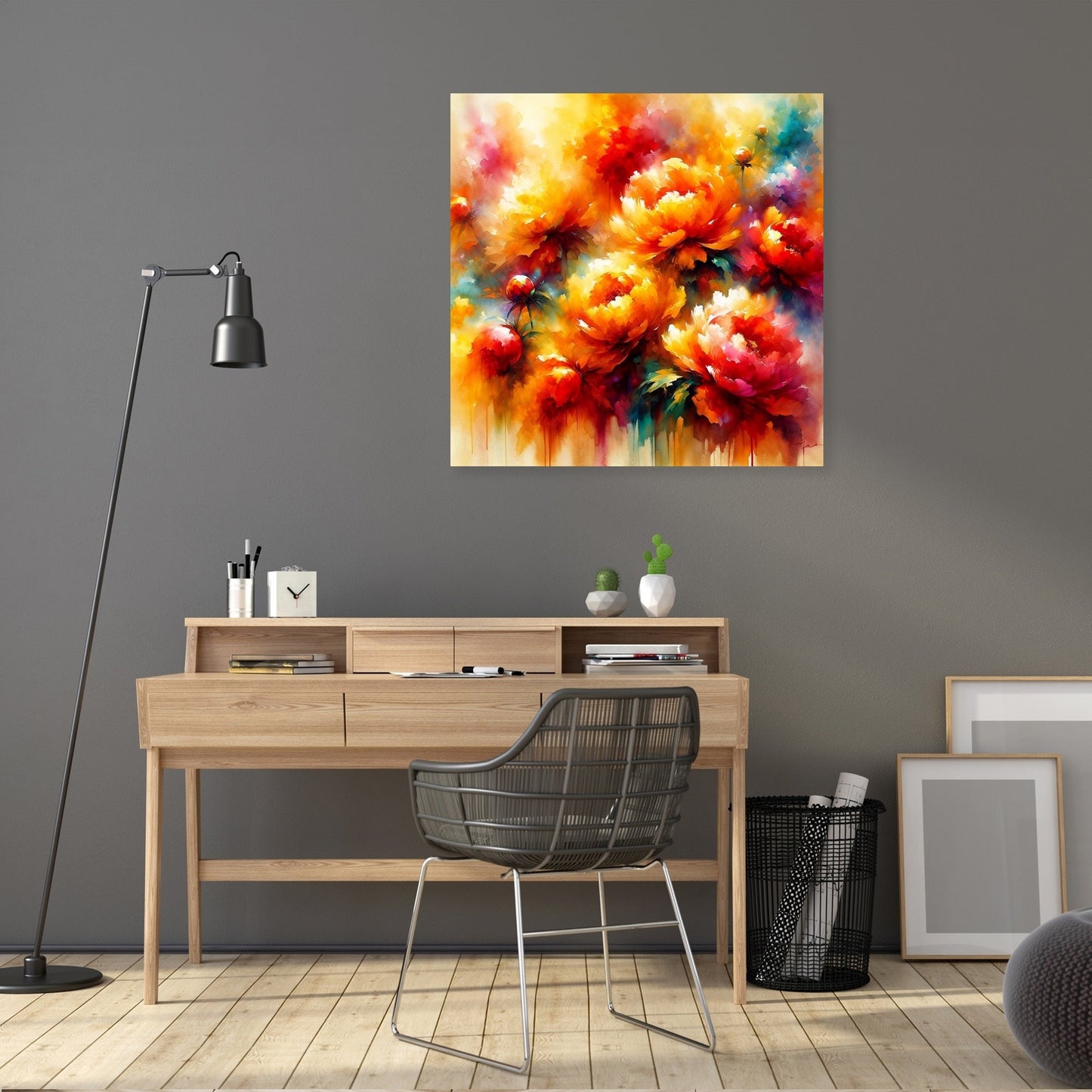 Eternal Peony Canvas