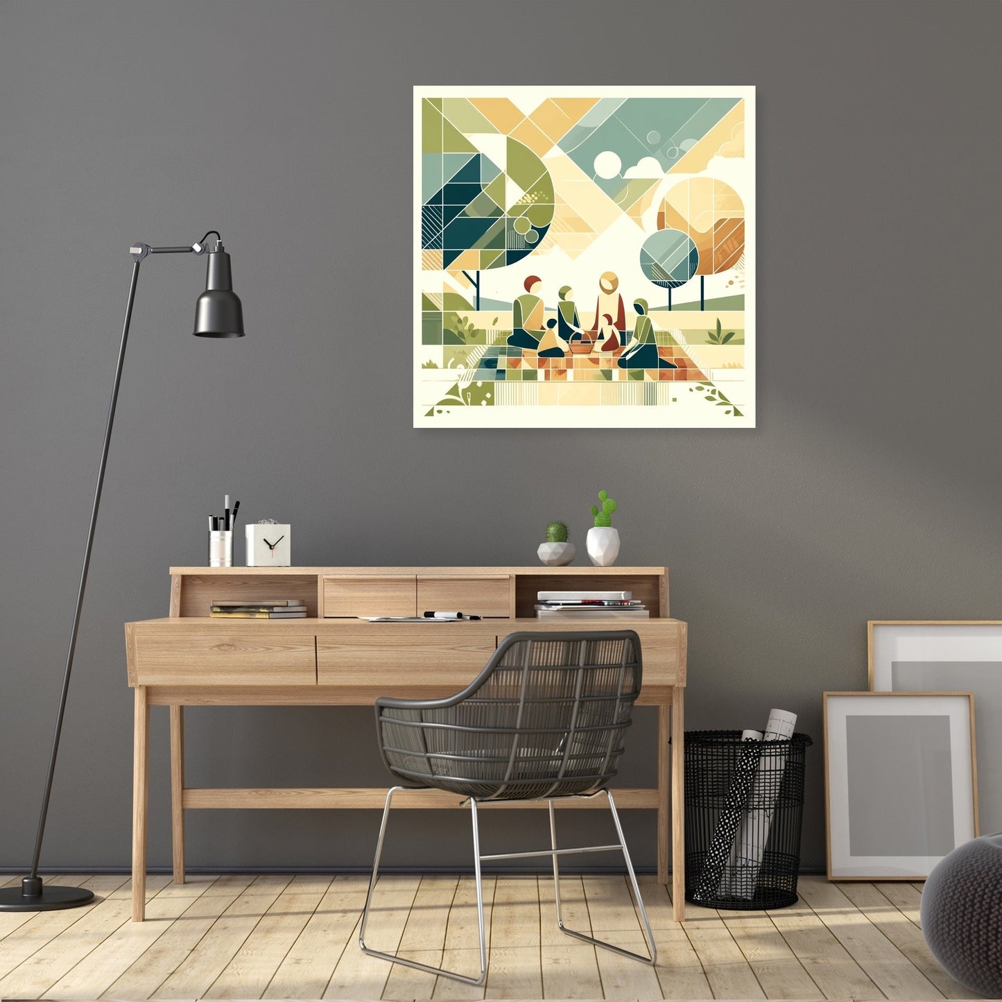 Picnic Harmony Canvas