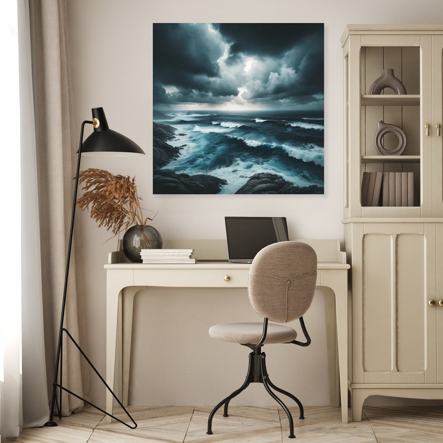 Stormy Seascape Canvas