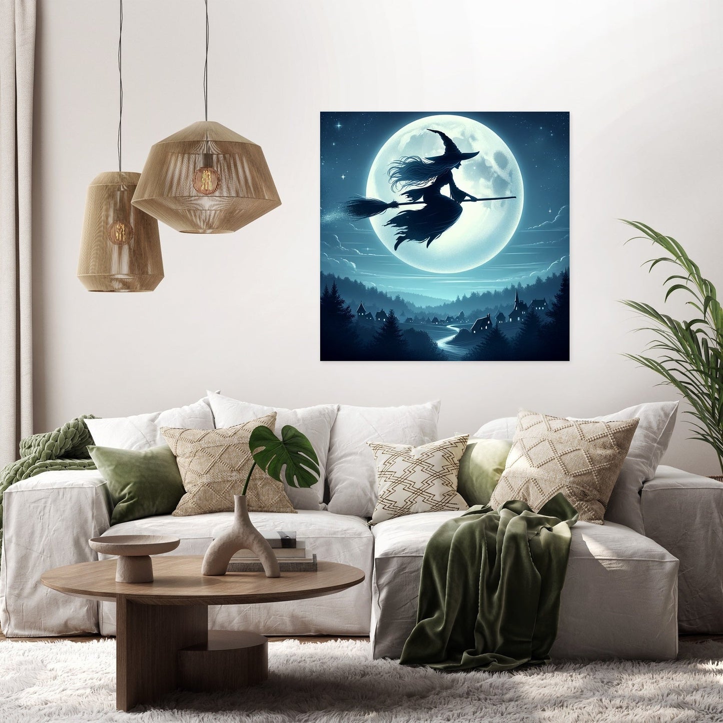 Twilight Witch Canvas