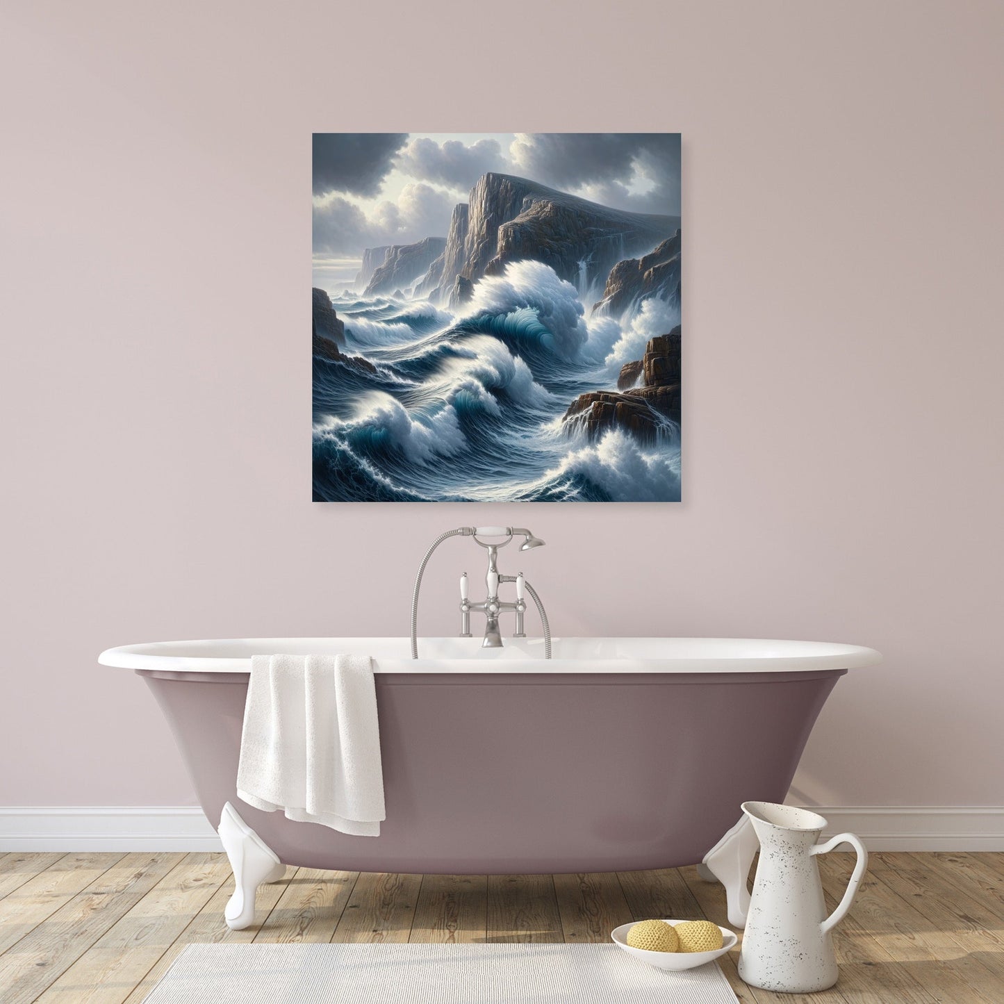 Ocean's Fury Canvas