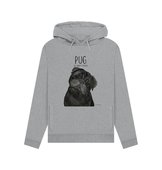 Snorty Potato Women’s Hoodie – Cozy, Cute & Pug-Approved!
