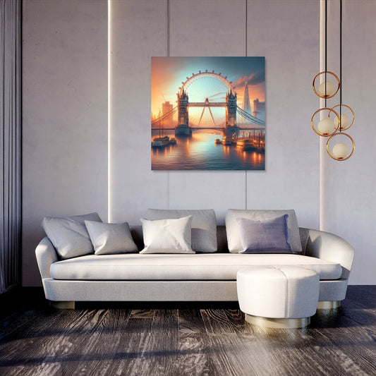London Dusk Transition Canvas