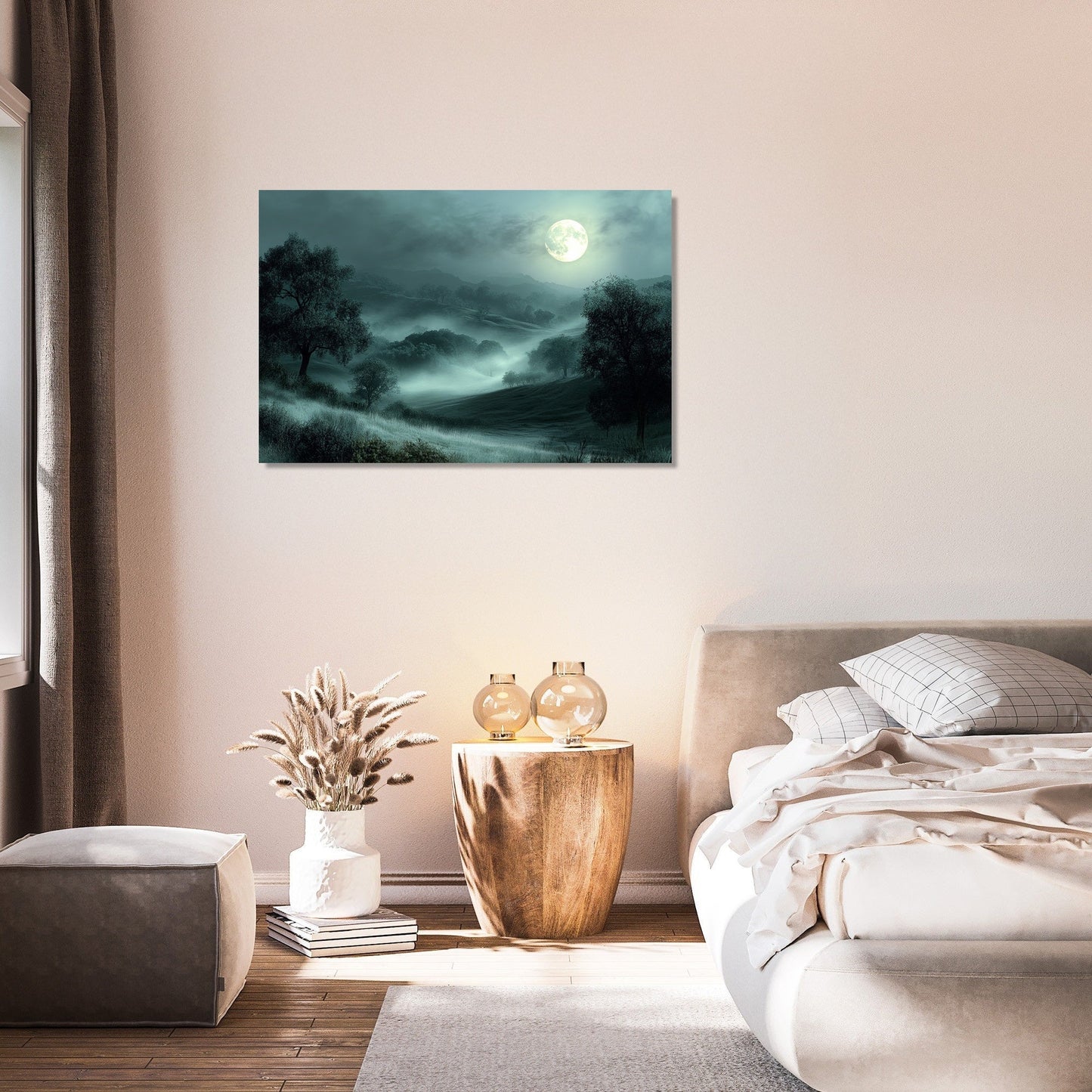 Moonlit Mist Canvas
