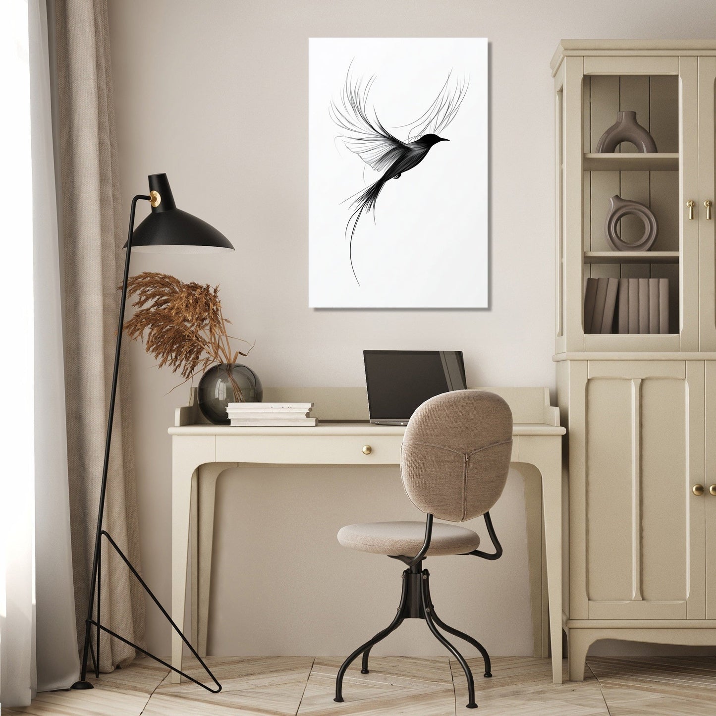 Ethereal Avian Flight Canvas