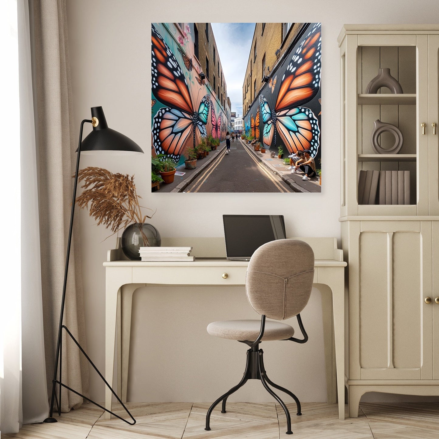 Butterfly Lane Canvas