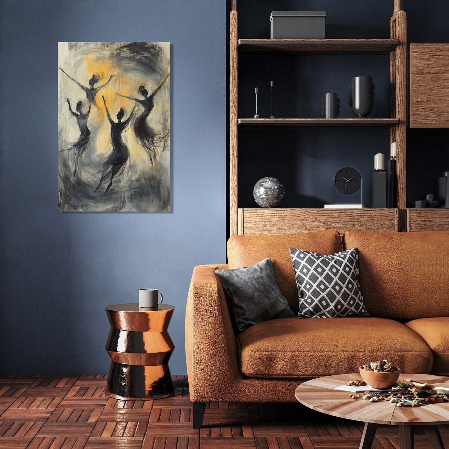 Joyful Whirlwind Canvas
