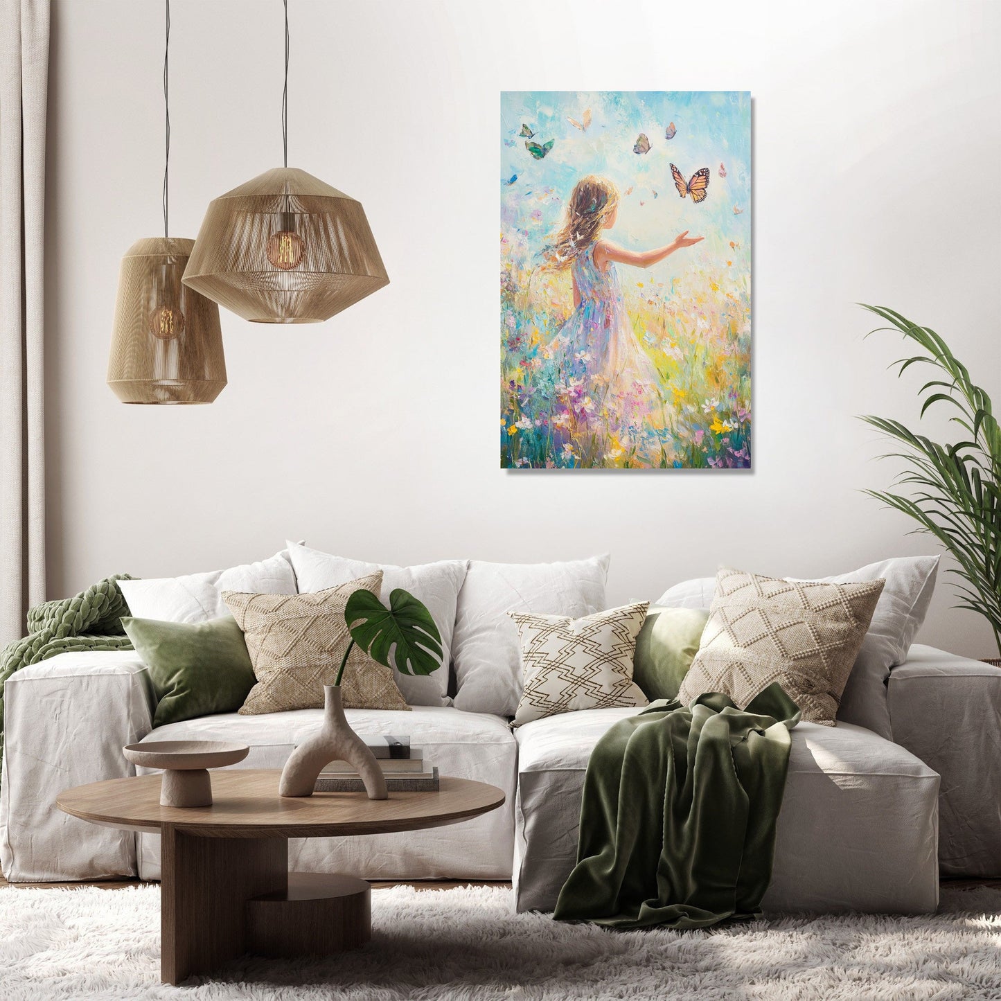 Butterfly Release Canvas
