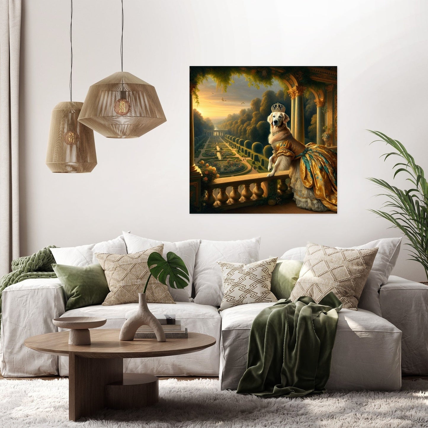 Noble Retriever Dreamscape Canvas