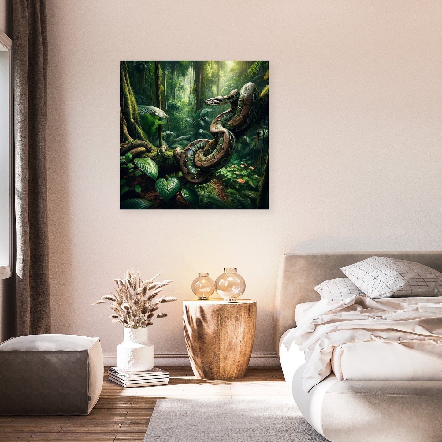 Jungle Boa Canvas