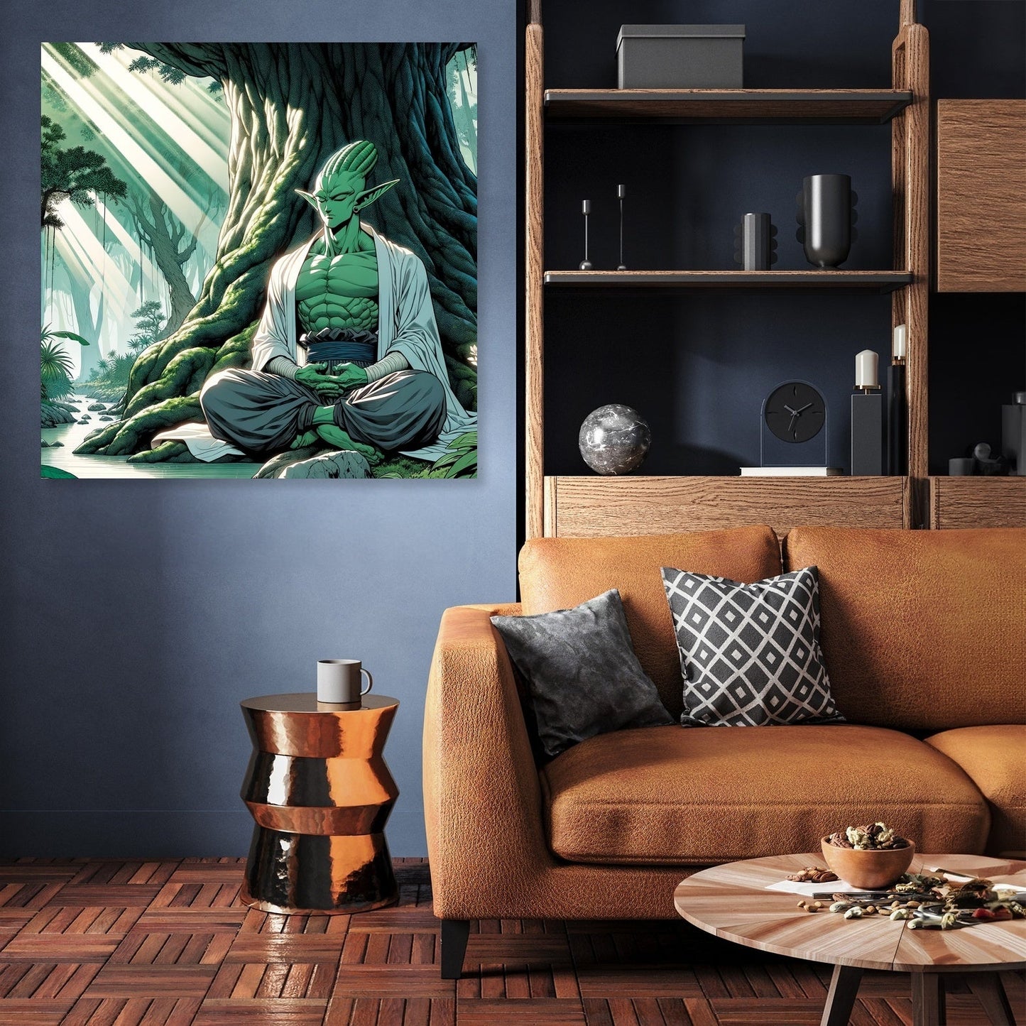 Verdant Wisdom Canvas