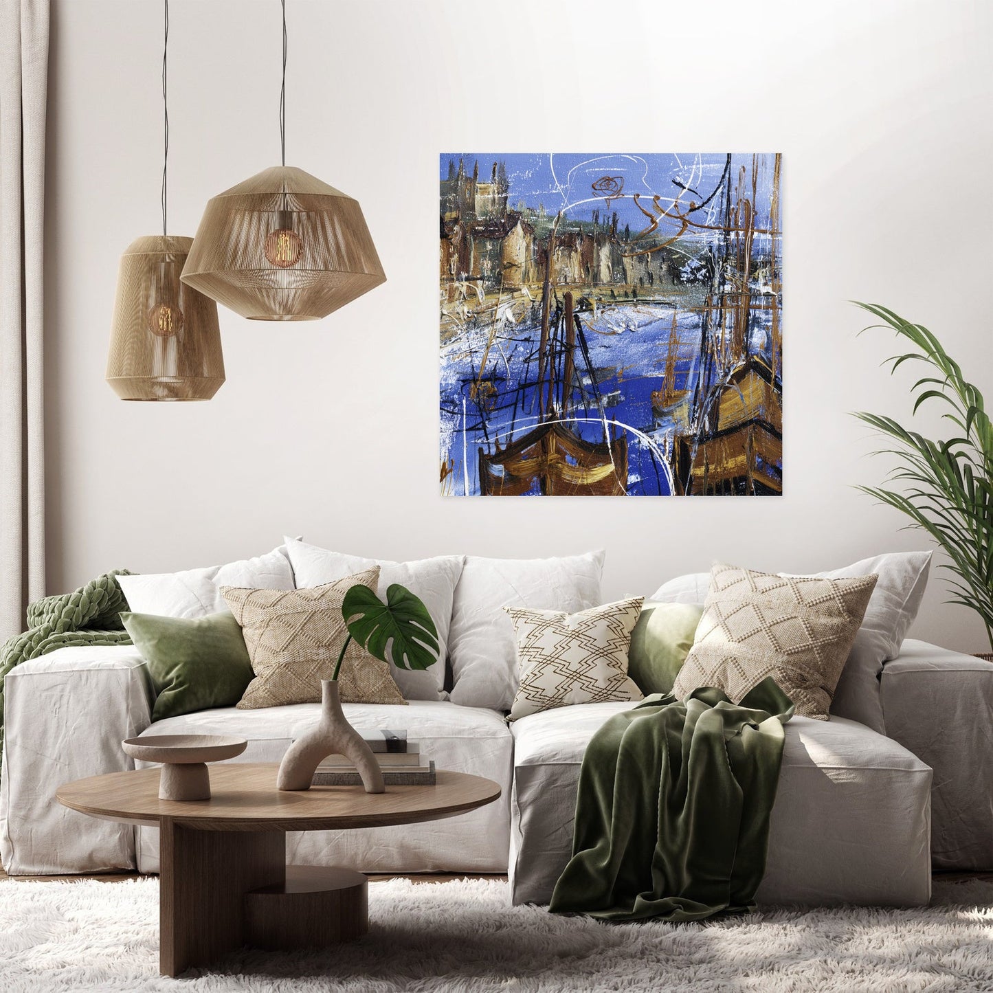 Whitby Port Heritage Canvas