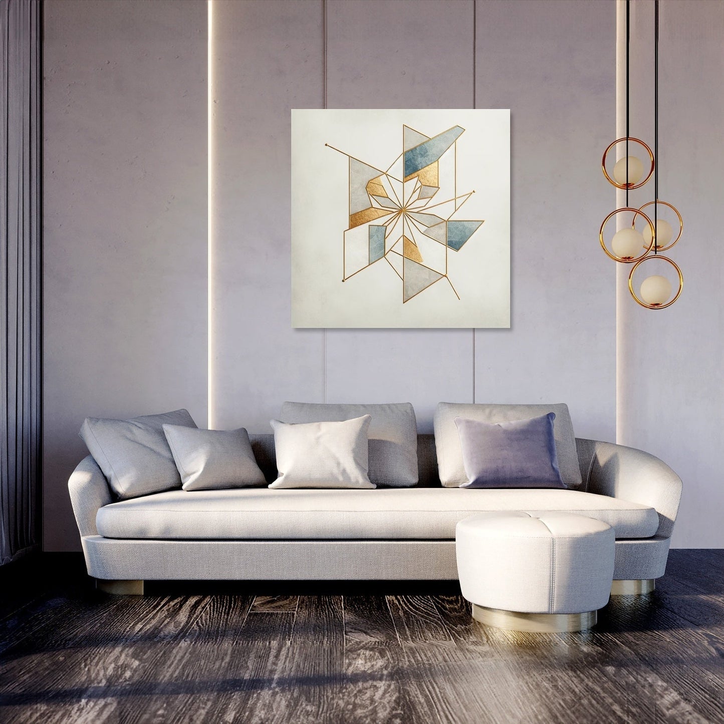 Kintsugi Blossom Canvas