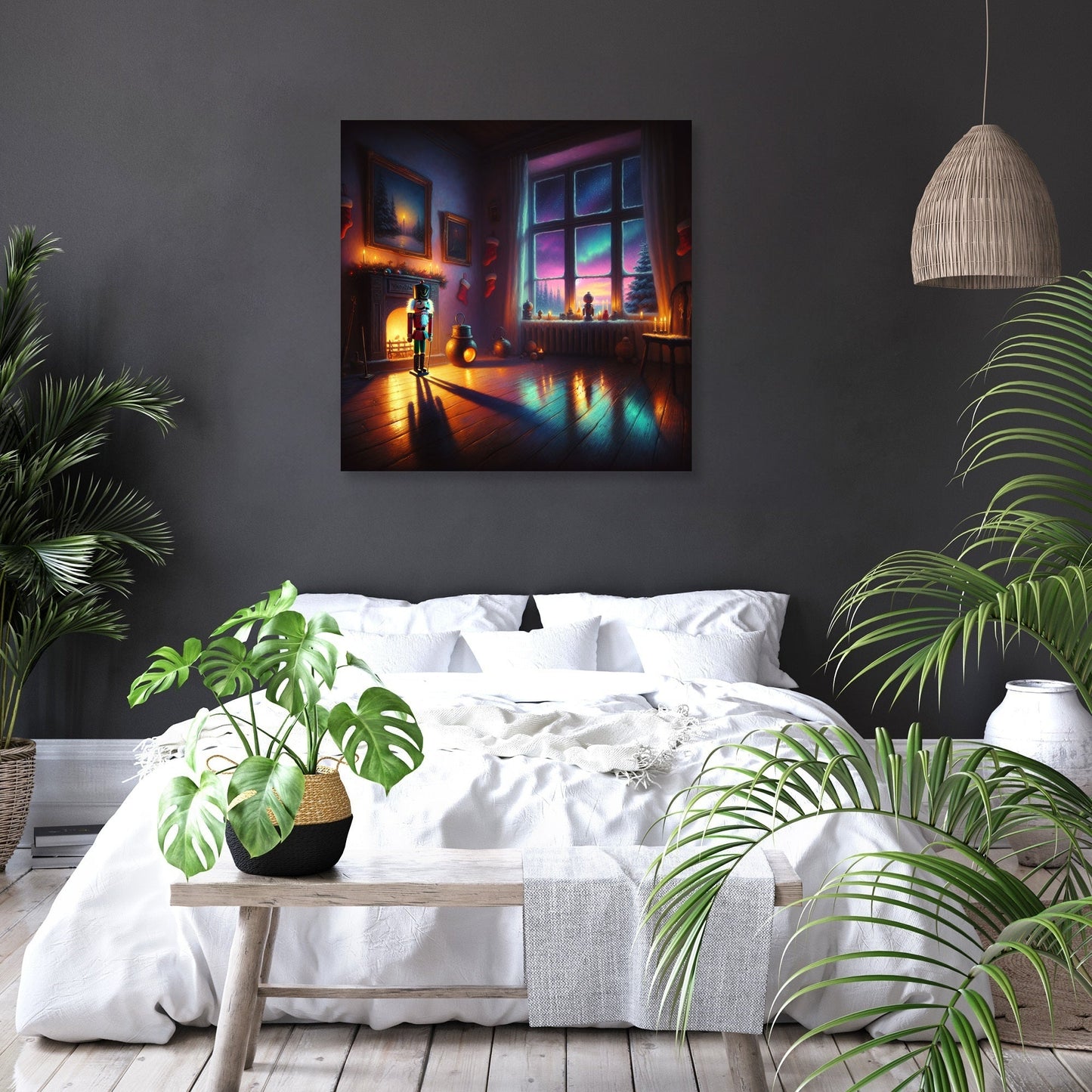 Nutcracker's Melancholic Eve Canvas