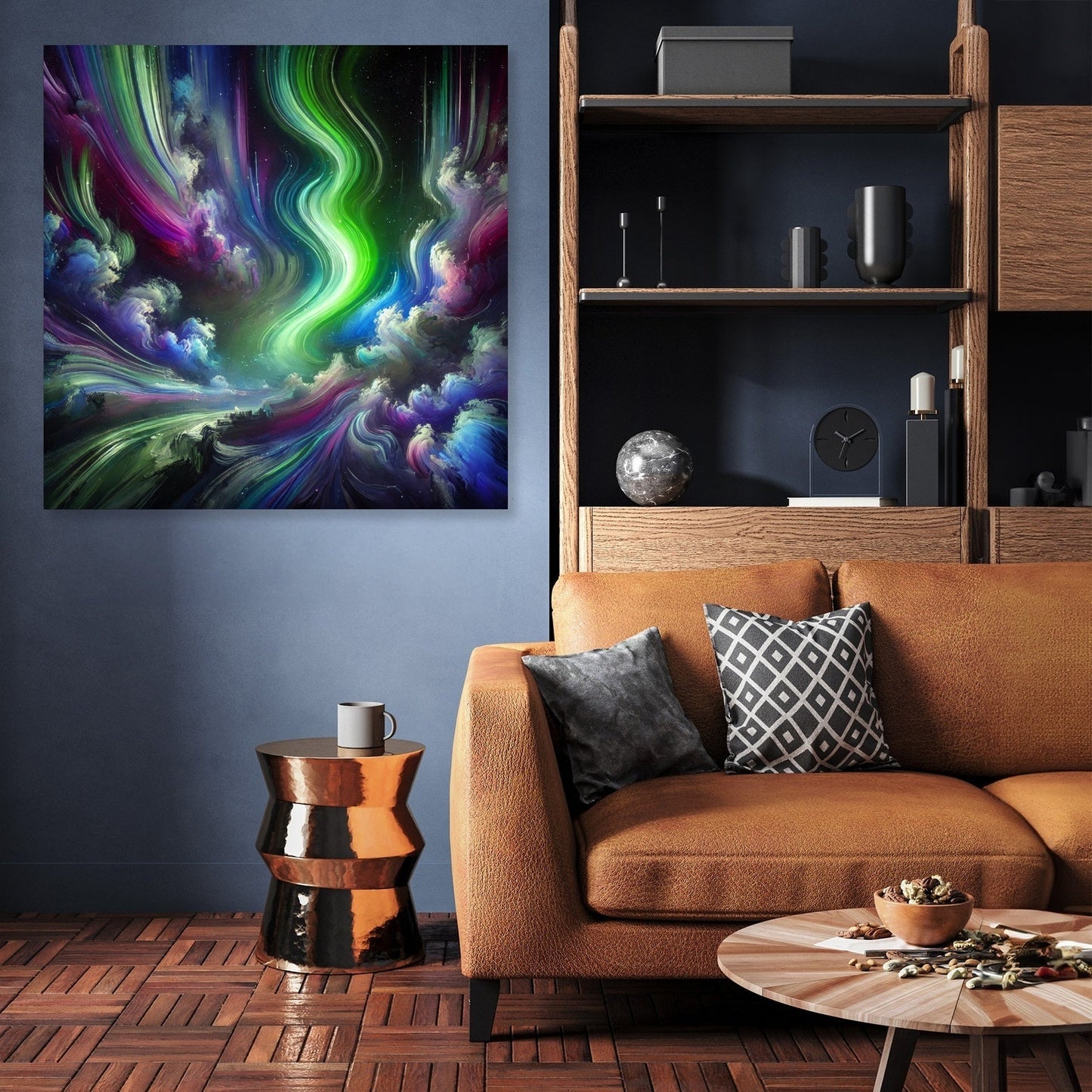 Dreamlike Northern Lights Canvas