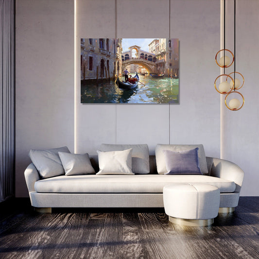 Venetian Canals Canvas