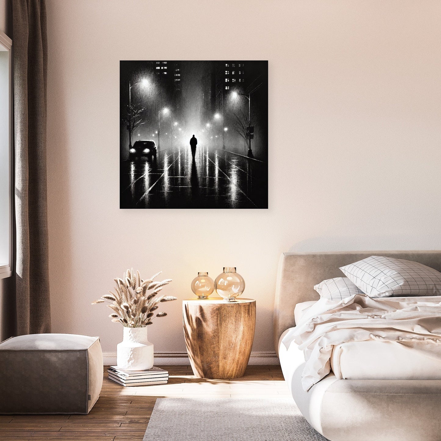 Urban Solitude Canvas