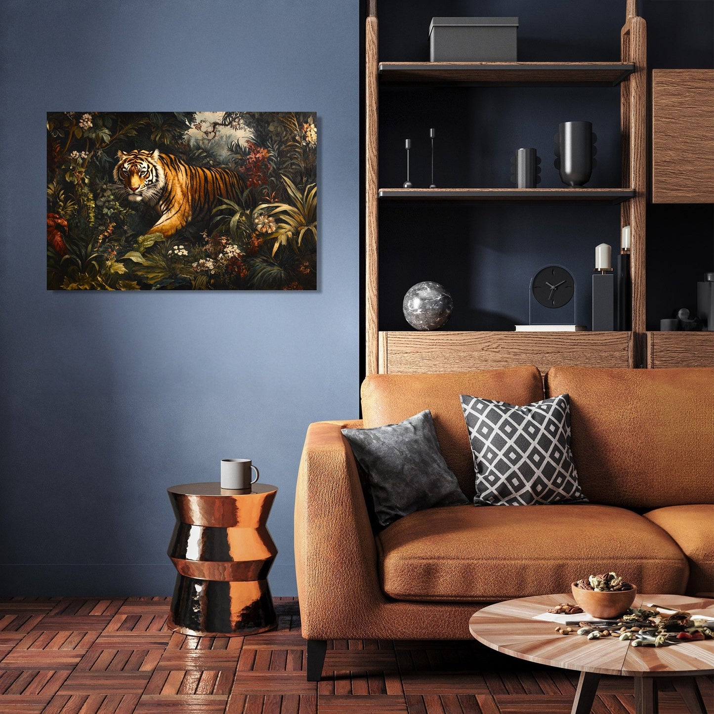 Tiger's Lethal Gaze Canvas