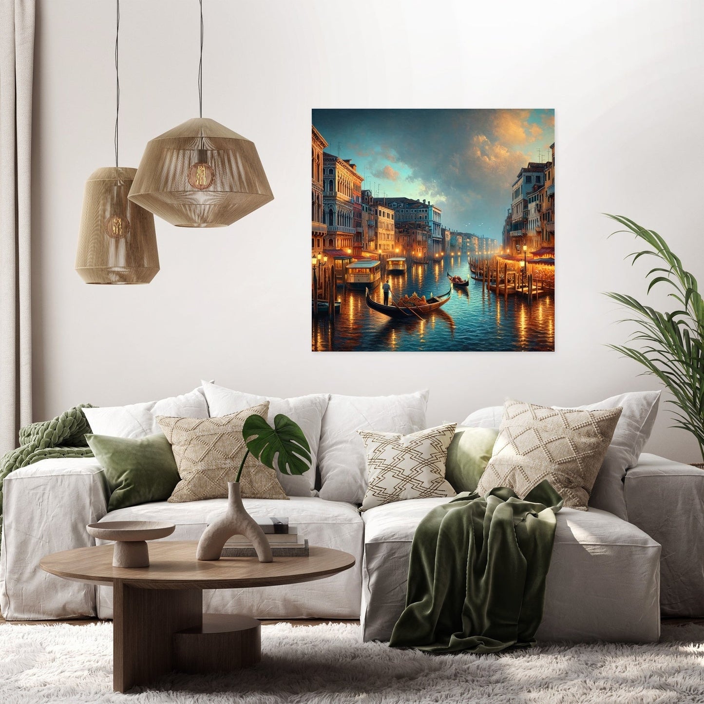 Venetian Evening Serenade Canvas