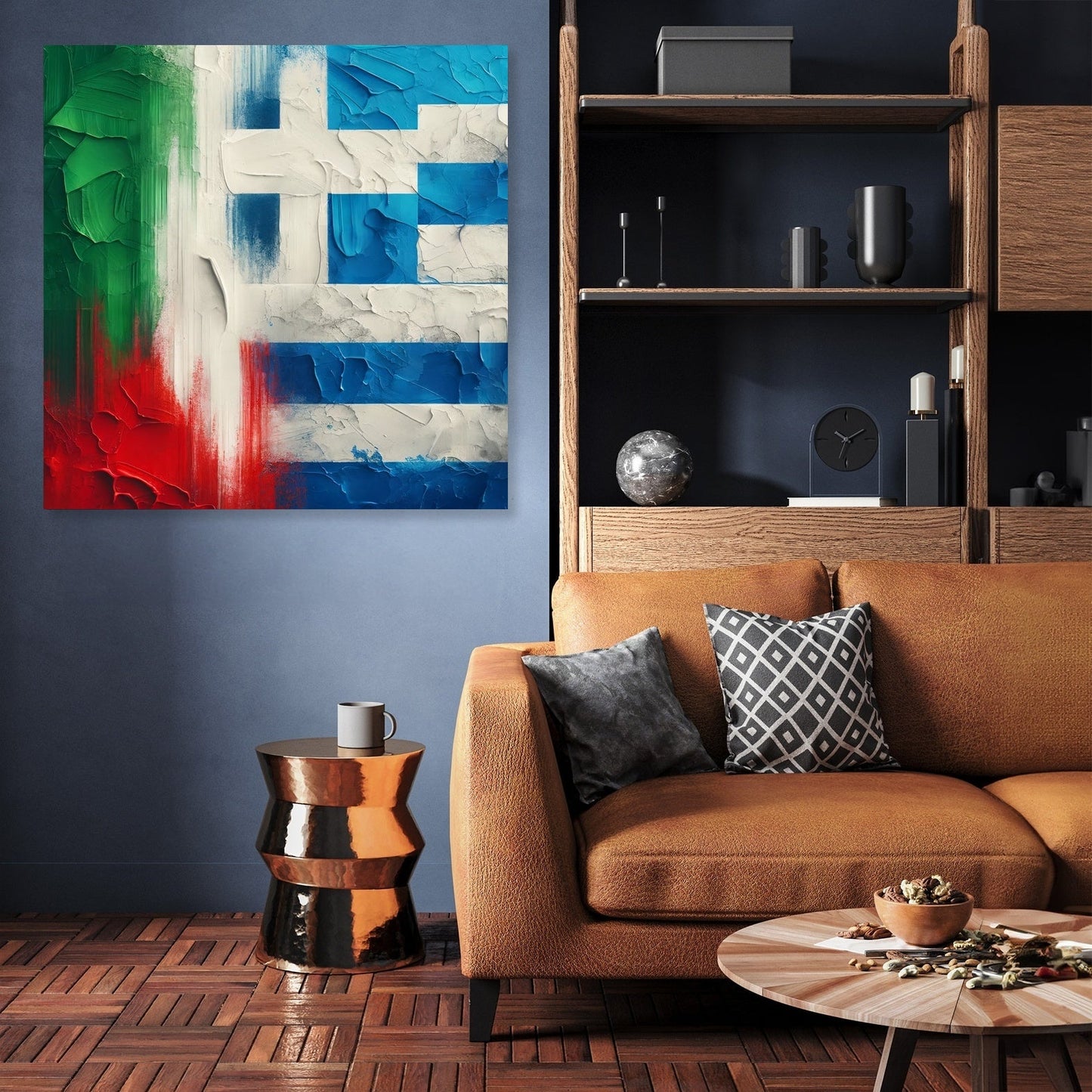 Mediterranean Harmony Canvas