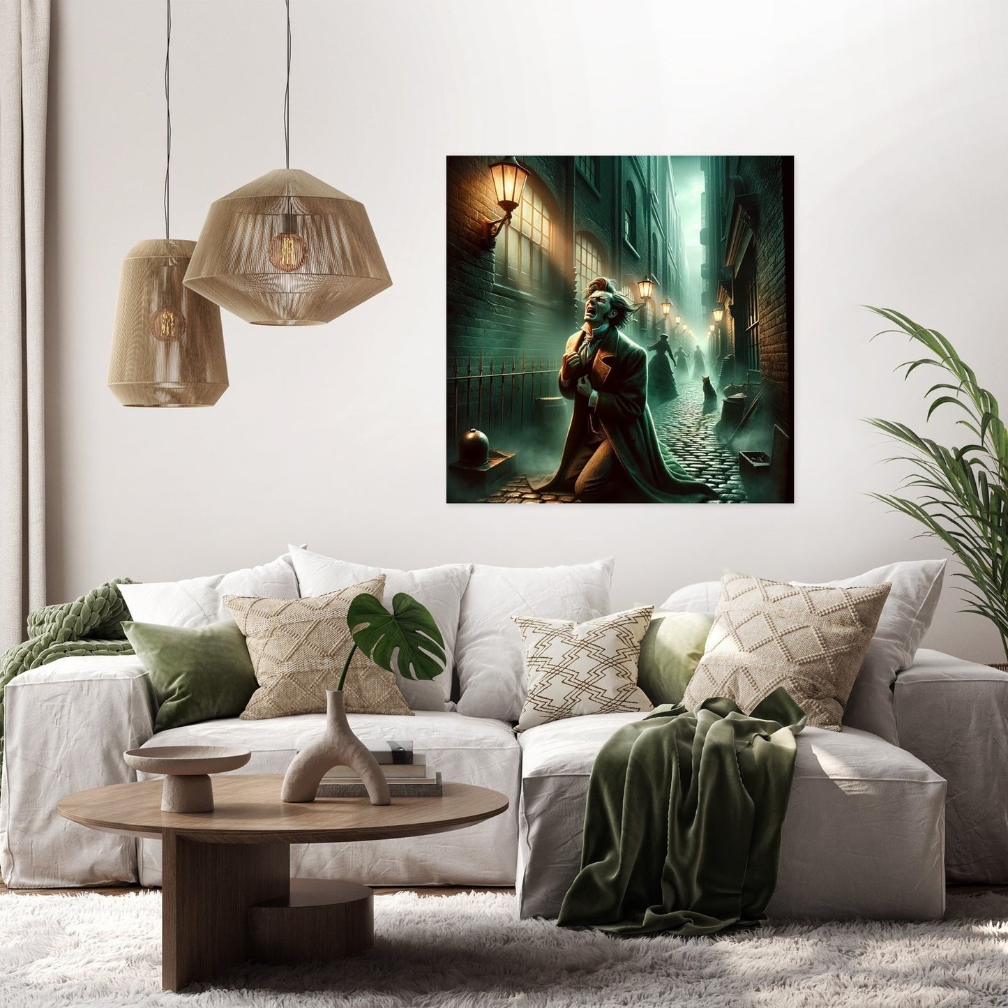 Transformation in the Shadows Canvas