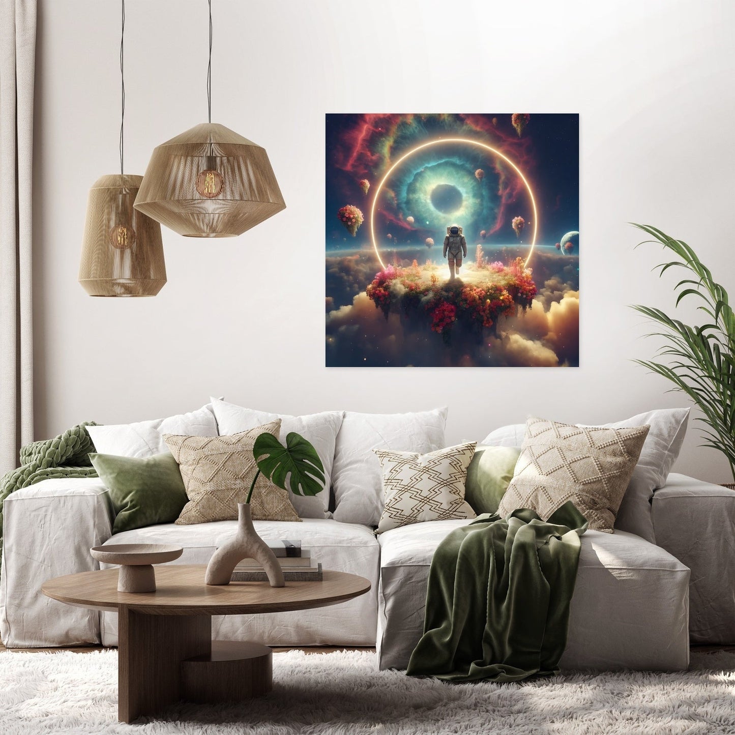 Floating Island Explorer Canvas