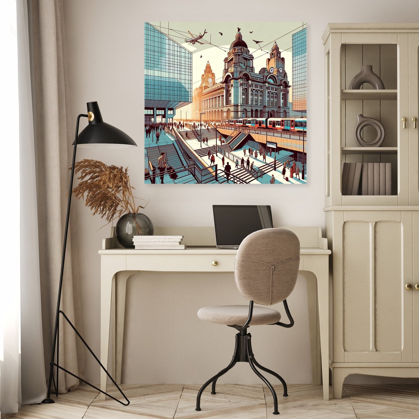 Liverpool Lime Street Nexus Canvas