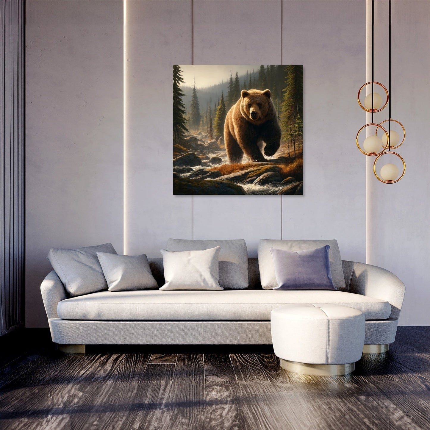 Majestic Bear Canvas