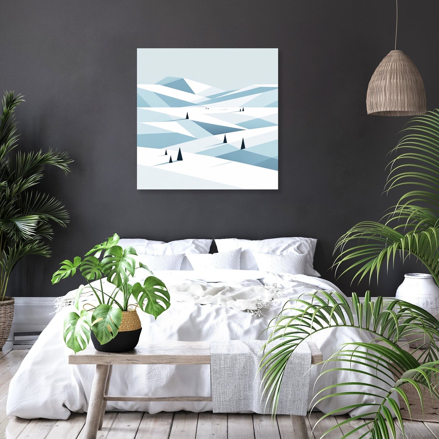 Winter Calm Canvas