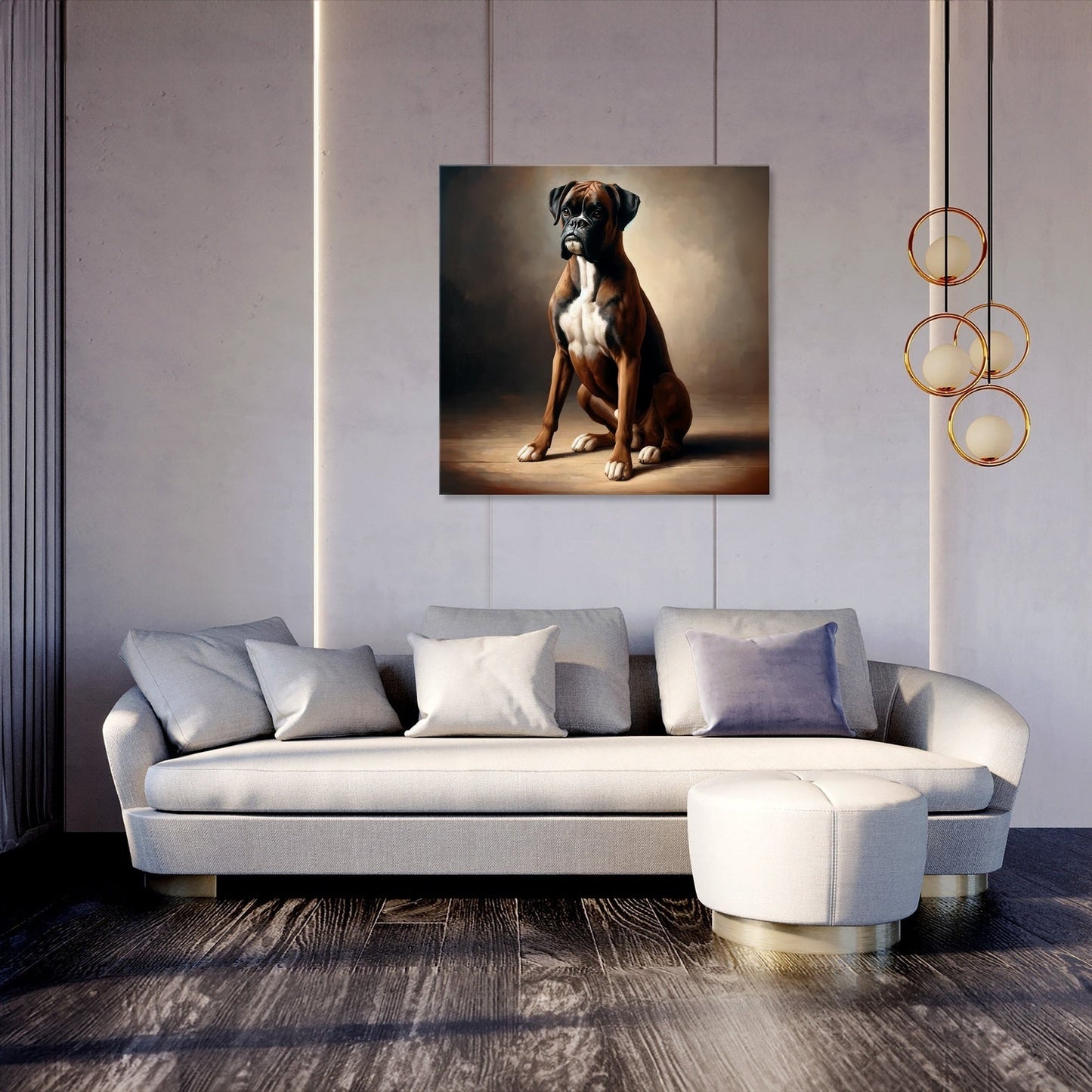 Stoic Companion Classic Boxer Canvas
