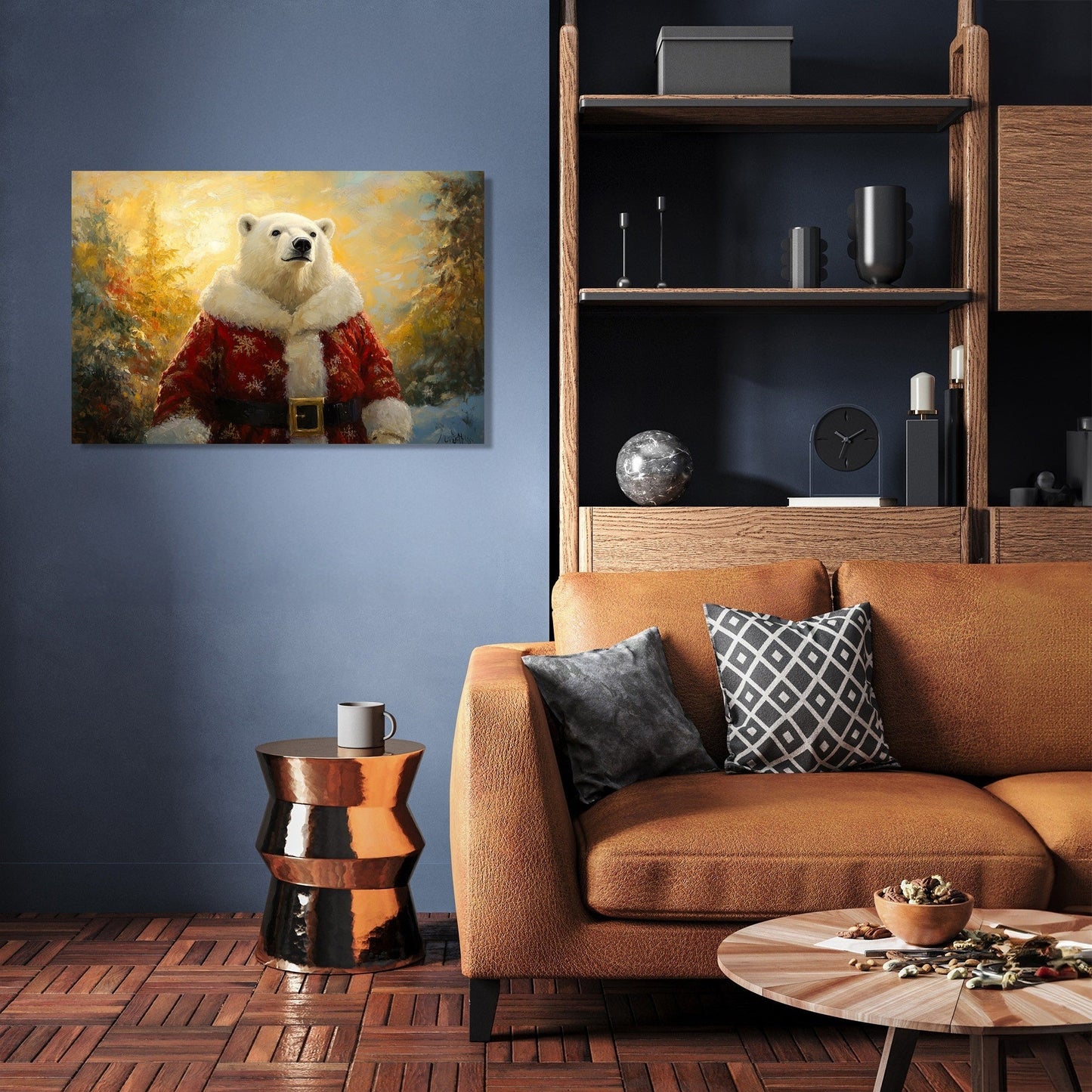 Polar Cheer Canvas