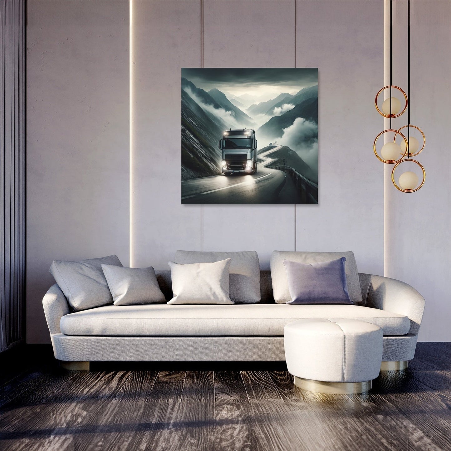 Alpine Passage Canvas