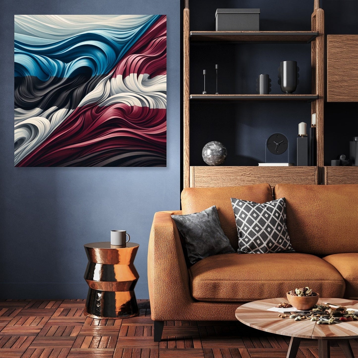 Baltic Waves Canvas