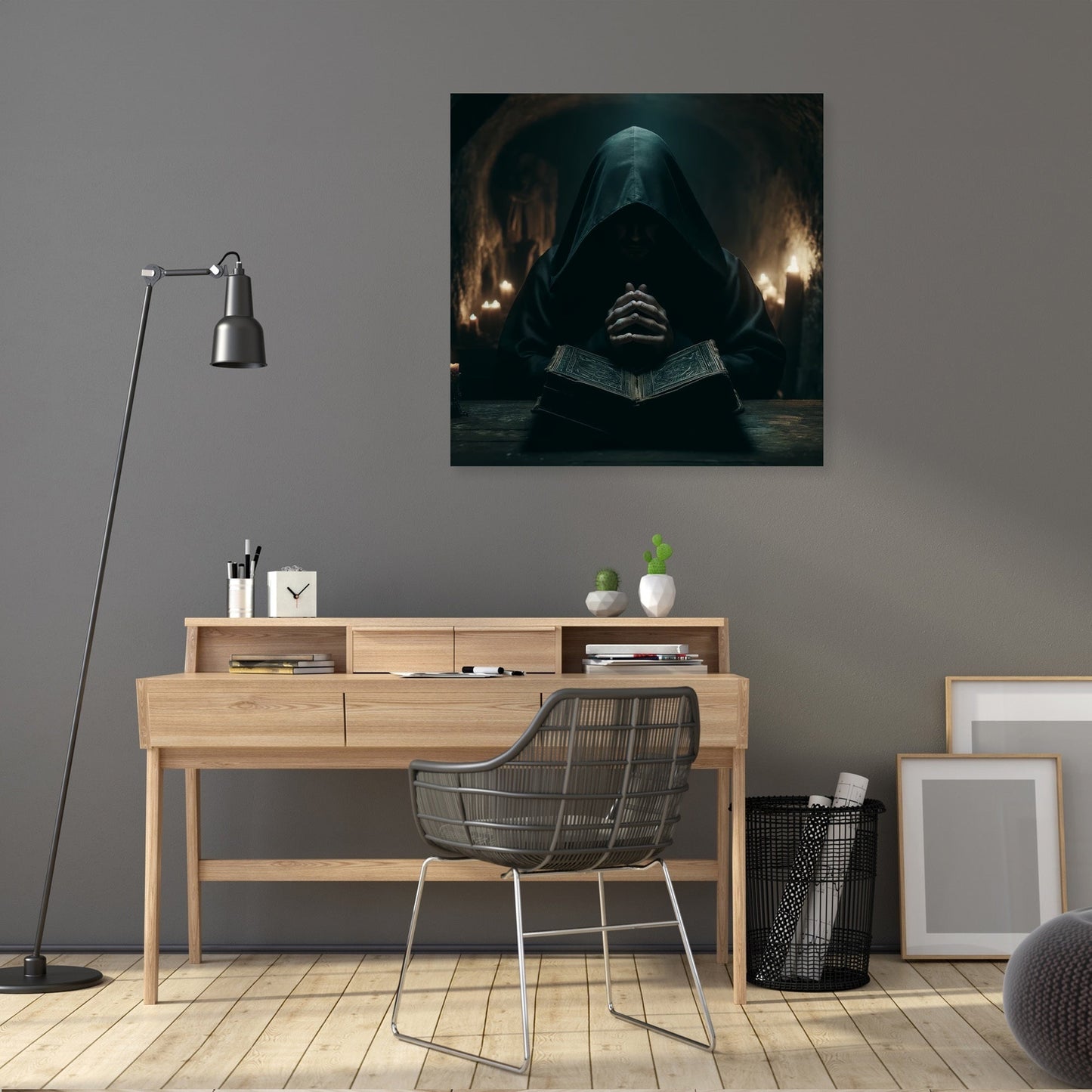 Monastery of Shadows Canvas