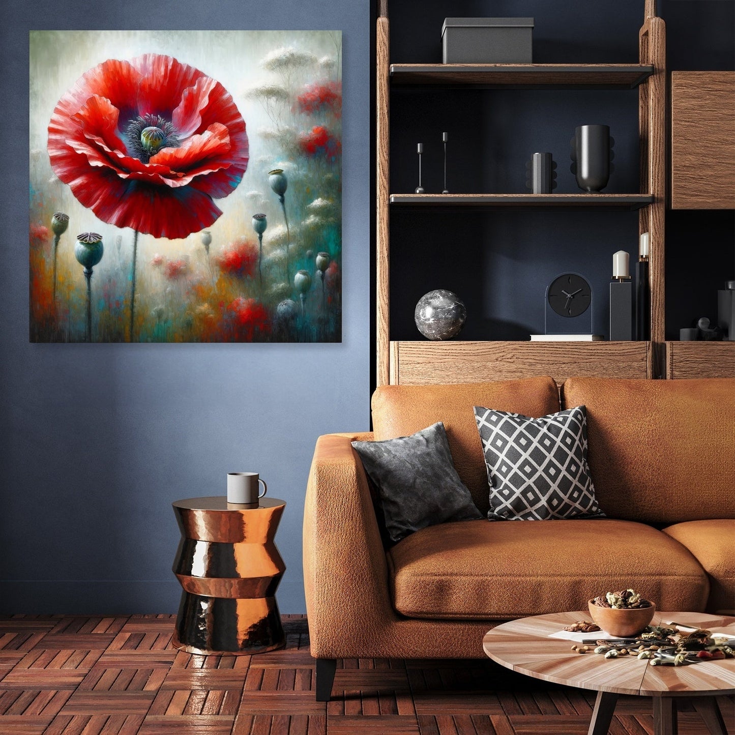 Solitude in Bloom Canvas