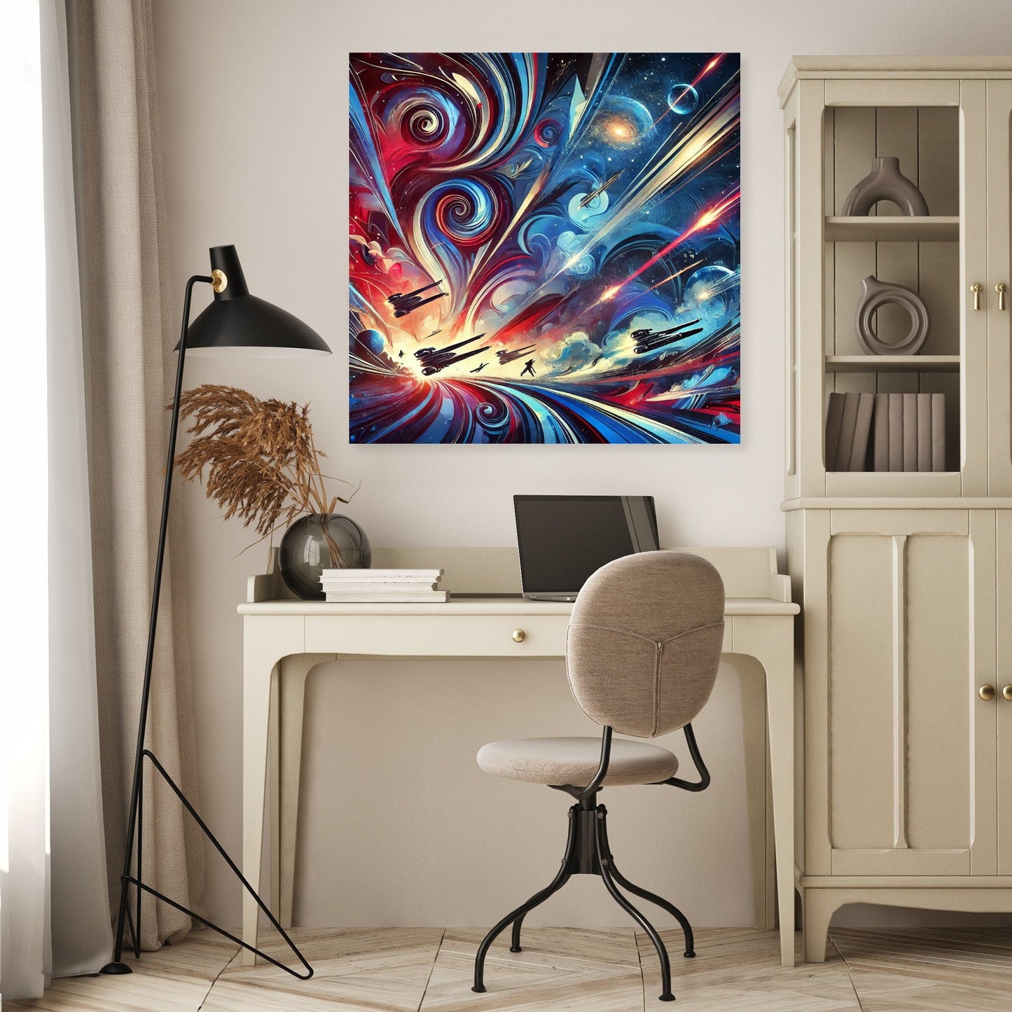 Galactic Chaos Canvas